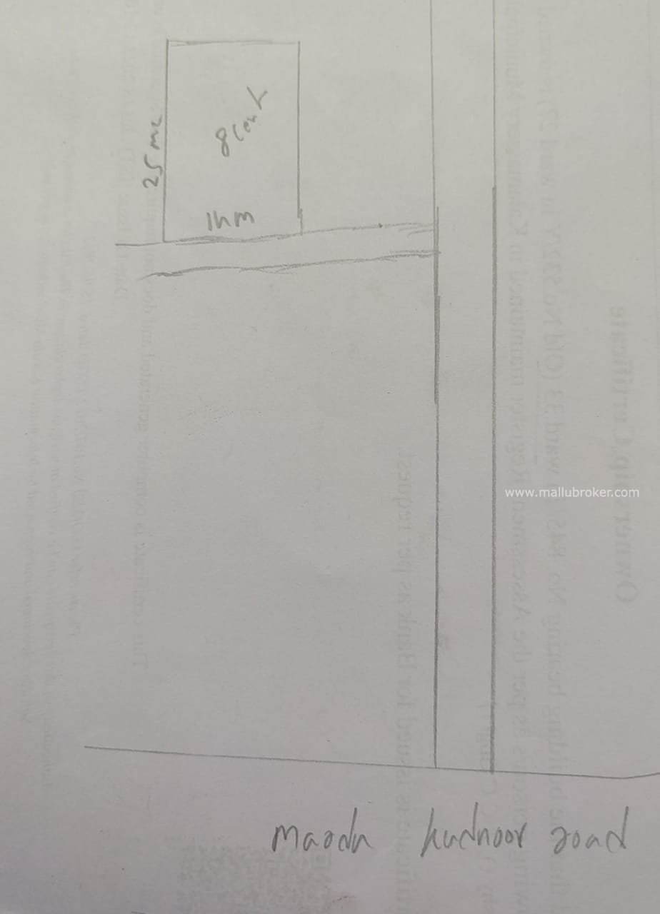 8cent land for sale maradu @ 10.75 lacs.