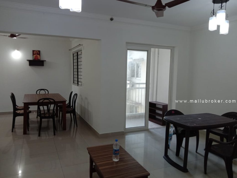 Apartment for Rent near to Info-park, 3BHK, Furnished