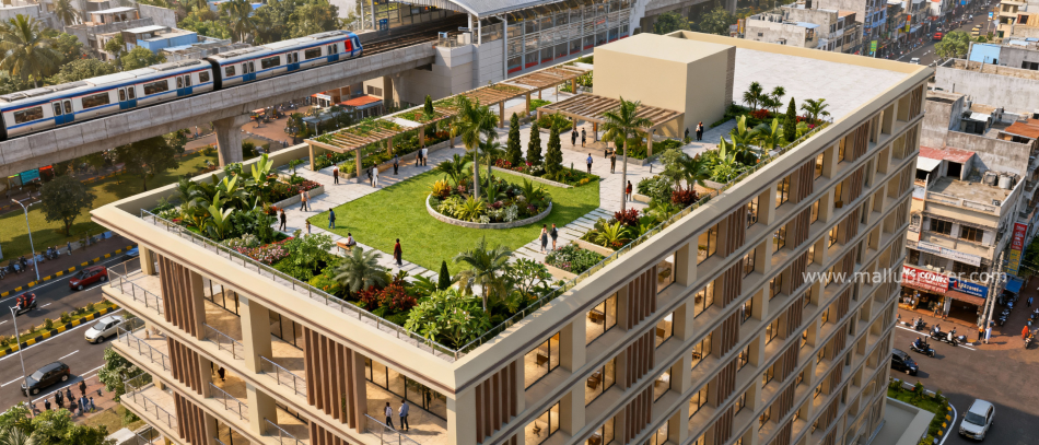 Commercial office and retail space at MG Road